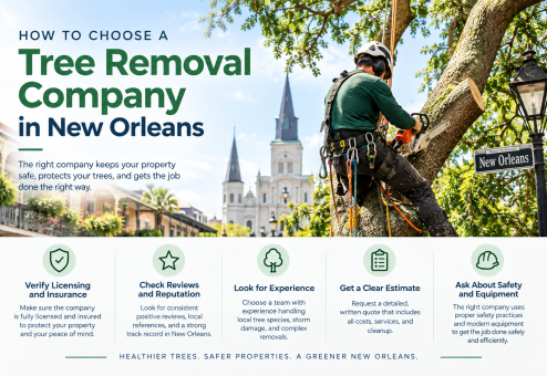 How to Choose a Tree Removal Company in New Orleans