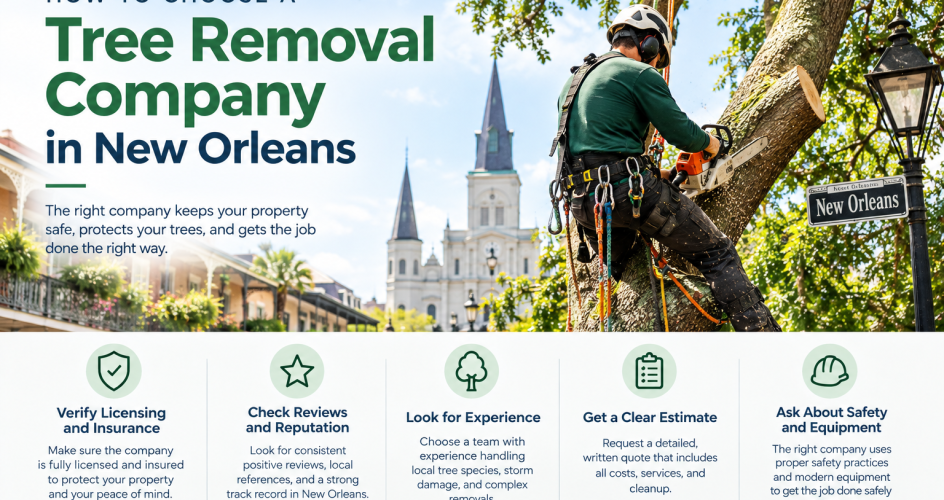 How to Choose a Tree Removal Company in New Orleans