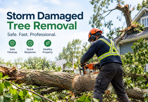 storm damage tree removal